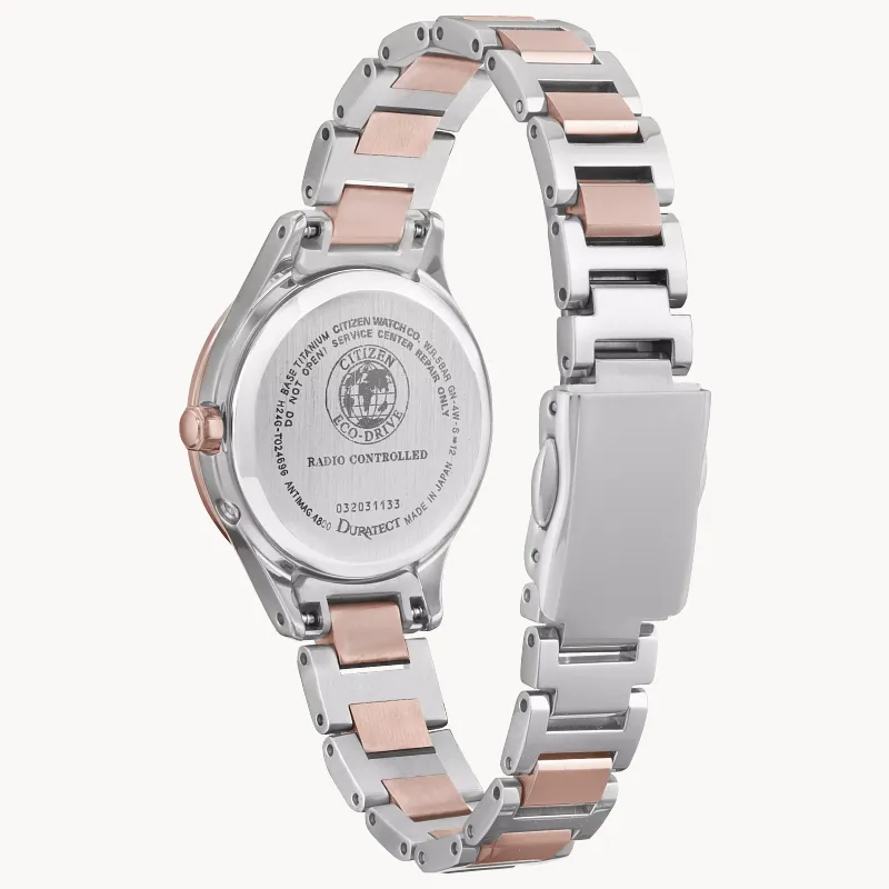 Citizen xC Pink Dial Super Titanium Bracelet EC1165-51W Citizen xC Pink Dial Super Titanium Bracelet EC1165-51W